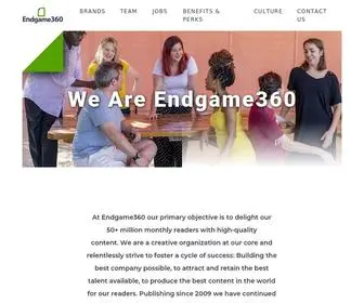 Endgame360.com(Endgame 360) Screenshot