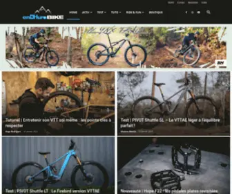 Endhuro-Bike.com(Accueil) Screenshot