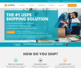 Endicia.com(Endicia shipping software) Screenshot