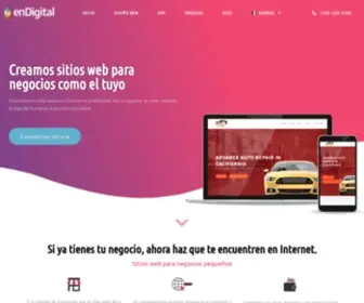 Endigital.com(Diseñamos tu sitio web profesional) Screenshot