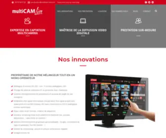 Endirectv.com(MULTICAM-LIVE | Société de prestation audiovisuelle) Screenshot