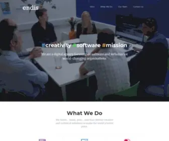 Endis.com(Creative Digital Agency) Screenshot