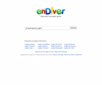 Endiver.com(Juegos Gratis en enDiver) Screenshot