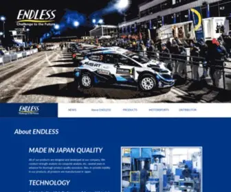 Endless-Sport.global(ENDLESS OFFICIAL WEB SITE) Screenshot