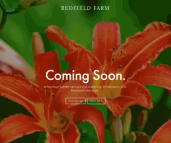 Endlessmountainsdaylilyfarm.com(Redfield Farm) Screenshot