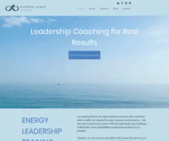 Endlessoceancoaching.com(Iowa Leadership Coach l Endless Ocean Coaching) Screenshot