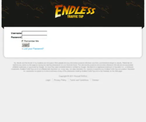 Endlesstraffictap.com(Endless Traffic Tap) Screenshot