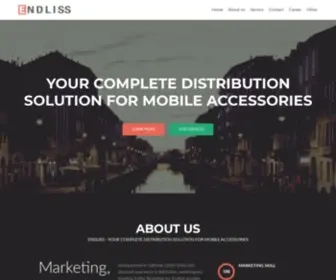 Endlisstech.com(Your Complete Distribution Solution for Consumer Electronics Products) Screenshot