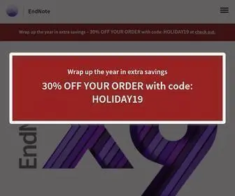 Endnote.com(The Best Citation & Reference Management Tool) Screenshot