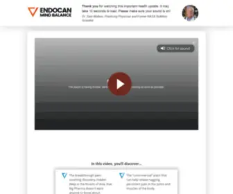 Endocanbalance.com(Endocan Mind Balance) Screenshot
