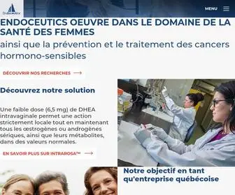 Endoceutics.com(Accueil) Screenshot