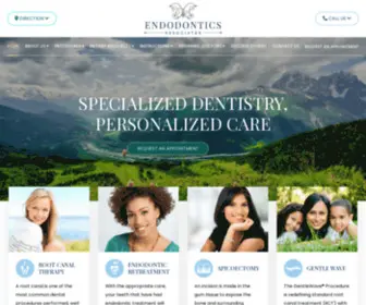 Endocobb.com(Endodontics Associates of Cobb County) Screenshot
