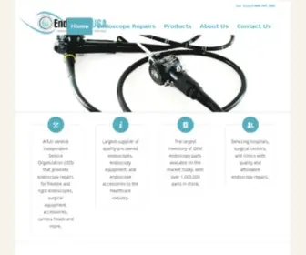 Endocorpusa.com(Endoscope Repair Part Solutions & Services) Screenshot