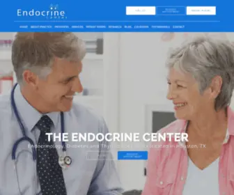 Endocrinecenter.com(The Endocrine Center) Screenshot