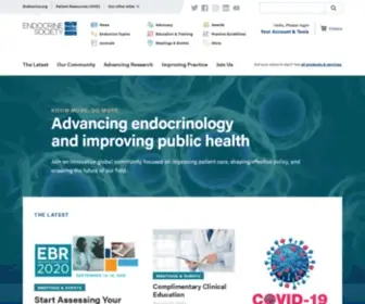 Endocrine.org(The Endocrine Society) Screenshot
