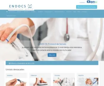 Endocrino.cat(ENDOCS, Servei d' | Endocrinologia i Nutrició Hospital Quirón Dexeus Barcelona) Screenshot