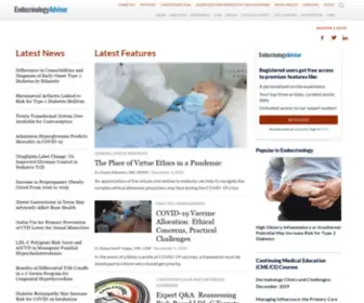 Endocrinologyadvisor.com(Endocrinology, Diabetes News) Screenshot