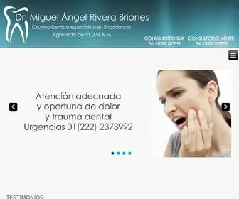 Endodonciapuebla.com(Inicio) Screenshot