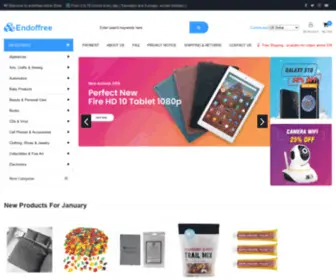 Endoffree.xyz(Great opportunities) Screenshot