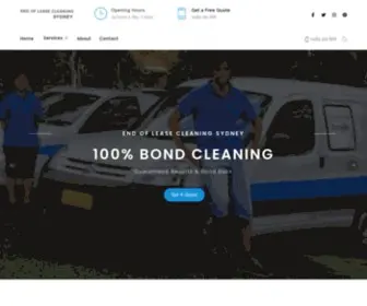 Endofleasecleaningsydney.com.au(End of lease cleaning Sydney) Screenshot