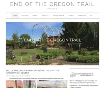 Endoftheoregontrail.org(Historic Oregon City) Screenshot