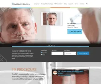 Endogastricsolutions.com(Endogastric Solutions) Screenshot