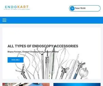 Endokart.com(Medical Equipments) Screenshot