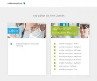 Endokrinologikum.com(Endo HH Hamburg) Screenshot