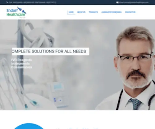 Endorfhealthcare.com(Endorf Healthcare) Screenshot