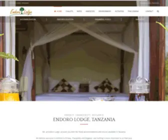 Endorolodge.com(Endoro Lodge) Screenshot