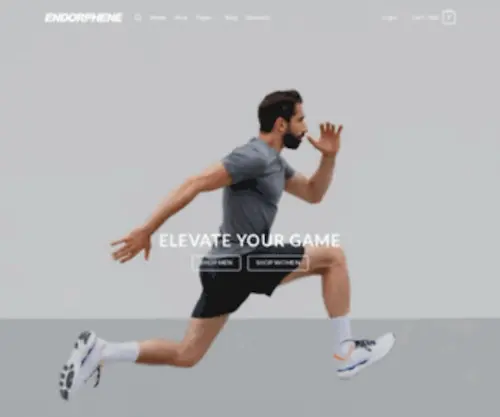 Endorphene.com(Endorphene Sportswear) Screenshot