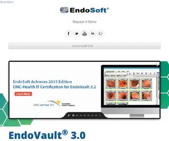 Endosoft.com(Endosoft Endoscopy Reporting Solution) Screenshot