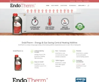 Endotherm.co.uk(Central Heating Additive) Screenshot