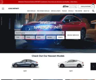 Endrasinfiniti.ca(Endras INFINITI) Screenshot