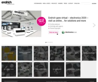 Endrich.com(Endrich Bauelemente Vertriebs GmbH) Screenshot