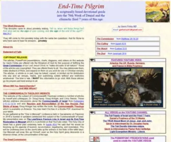 Endtimepilgrim.org(The End) Screenshot
