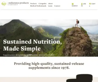 Endur.com(Endurance Products Company) Screenshot