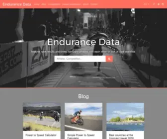 Endurance-Data.com(Endurance Data) Screenshot