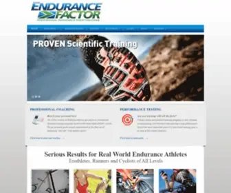 Endurancefactor.com(Endurance Factor) Screenshot