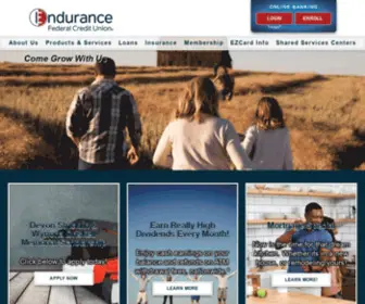 Endurancefcu.org(Endurance FCU) Screenshot