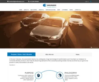 Endurancegroup.com Screenshot