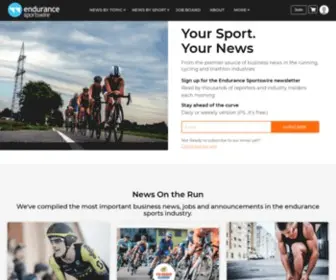 Endurancesportswire.com(Endurance Sportswire) Screenshot