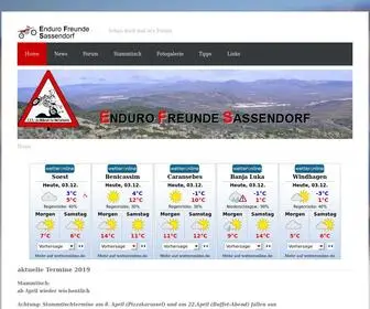 Enduro-Freunde-Sassendorf.de(Enduro-Freunde-Sassendorf  ) Screenshot