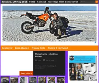 Enduro360.com(Motorcycle enduro riding) Screenshot