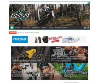 Endurospain.com(Enduro Spain) Screenshot