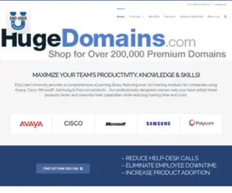 Enduseruniversity.com(End User University) Screenshot