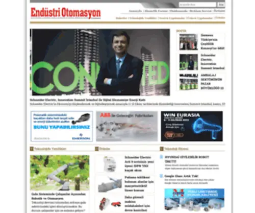 Endustriotomasyon.com(Endüstri Otomasyon) Screenshot