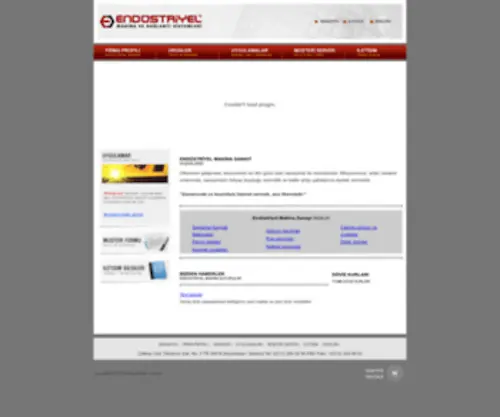 Endustriyel.com.tr(Endüstriyel) Screenshot