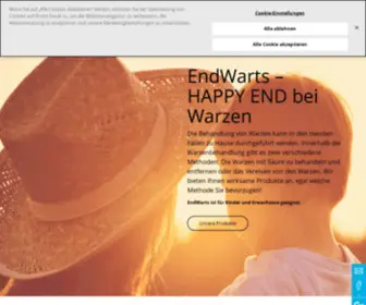 Endwarts.de(Warzen zu entfernen kann schwierig sei) Screenshot