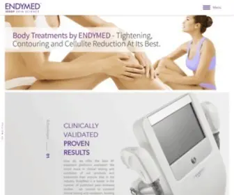 Endymed.com(HOME) Screenshot